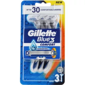 GILLETTE BLUE3 BOROTVA ELDOBHATÓ COMFORT 3DB