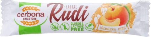 CERBONA RUDI GLUTÉNMENTES LAKTÓZMENTES SÁRGABARACKOS 30G