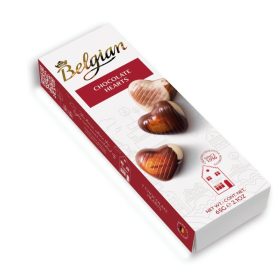 BELGIAN HAZELNUT HEARTS SZÍVDESSZERT 65G