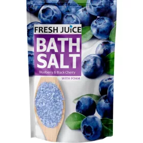   FRESH JUICE FÜRDŐSÓ HABZÓ ÁFONYA ÉS FEKETE CSERESZNYE KIVONATTAL 500ML