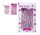 PARTY FÜGGÖNY PINK 250X100CM 491020810 1DB