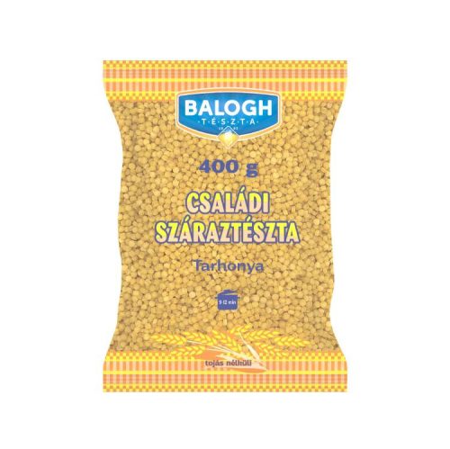 BALOGH TÉSZTA TARHONYA TOJÁS NÉLKÜLI 400G