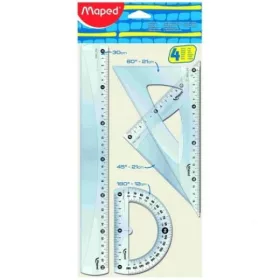   MAPED START VONALZÓ KÉSZLET MŰANYAG NAGY 4DB-OS IMA242830 1DB