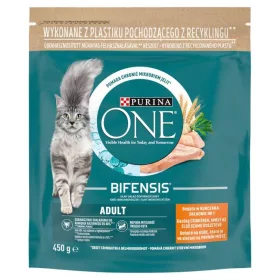   PURINA ONE MACSKAELEDEL SZÁRAZ CSIRKÉBEN GABONÁBAN GAZDAG 450G