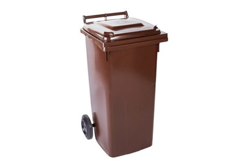 KUKA KEREKES SÖTÉTBARNA 240L 122068 1DB