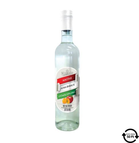 MAGYAR GYÜMÖLCSPÁLINKA ALMA-BARACK 37,5% DRS 500ML