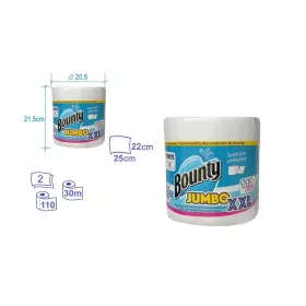 BOUNTY PAPÍRTÖRLŐ KONYHAI JUMBO XXL 2 RÉTEGŰ 1TEK