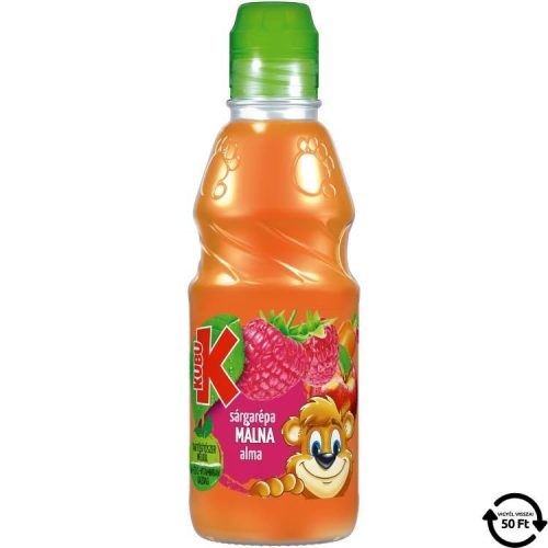 KUBU GO SÁRGARÉPA-MÁLNA-ALMA 44% DRS 300ML