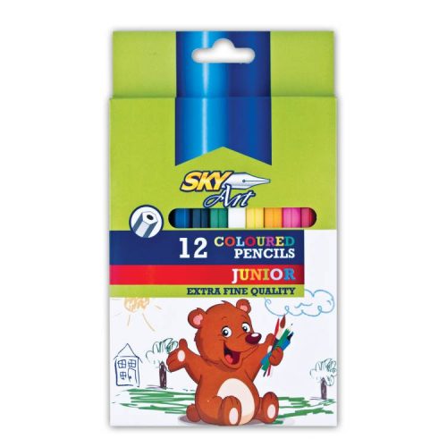SKY ART SZÍNESCERUZA JUMBO 6SZÖG CP201-12 12 SZÍN 1CS