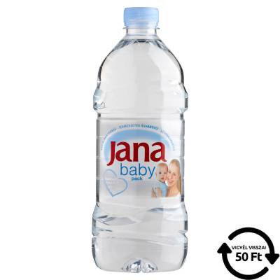 JANA BABY ÁSVÁNYVÍZ SZÉNSAVMENTES PET DRS 1L