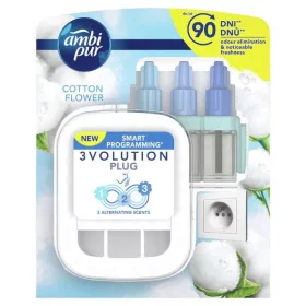   AMBI PUR 3VOLUTION LÉGFRISSITŐ ELEKTR.KÉSZ.+UT.COTTON FLOWER 20ML