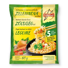 VIFOOD INSTANT LEVES ZÖLDSÉGES ÍZŰ 60G