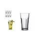 CASABLANCA POHÁR ÜVEG 340ML 6DB