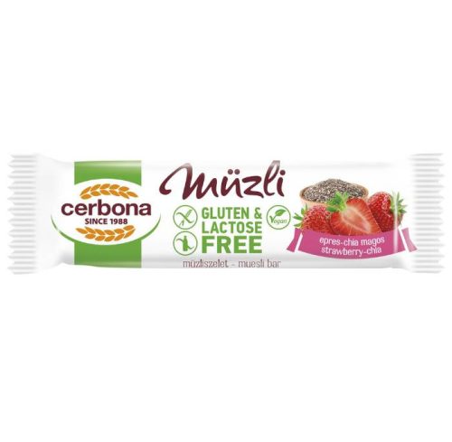 CERBONA MÜZLISZELET GLUTÉNMENTES EPRES-CHIA MAGOS 35G
