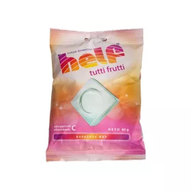 HELF KEMÉNYCUKORKA TUTTI-FRUTTI 80G