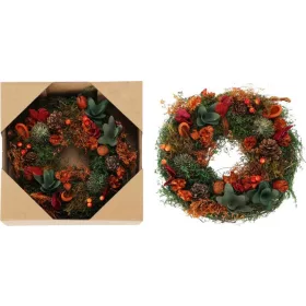 DEKORÁCIÓ ŐSZI KOSZORÚ 23CM YZB008720 1DB