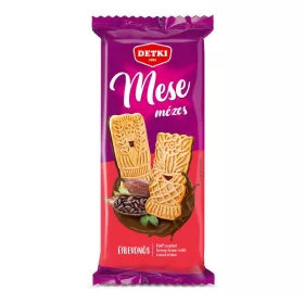 DETKI MESE MÉZES LINZER KAKAÓS ÉTBEVONÓVAL 180G