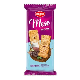 DETKI MESE MÉZES LINZER KAKAÓS TEJBEVONÓVAL 180G