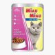 MIAU MIAU MACSKAELEDEL JUNIOR NEDVES CSIRKE 100G