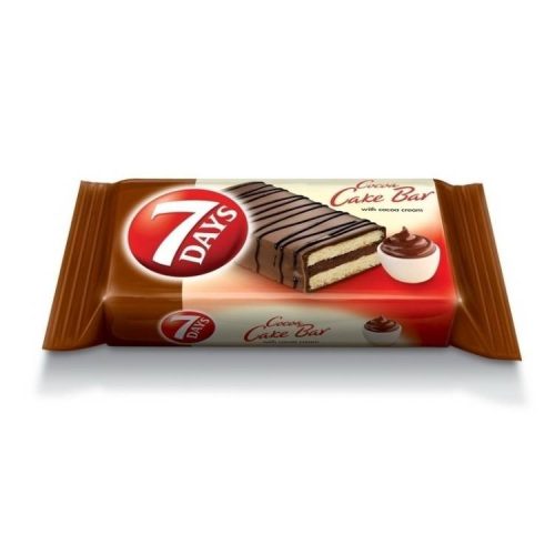 7DAYS CAKE BAR KAKAÓS BEVONATTAL 32G