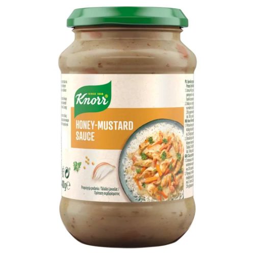 KNORR SZÓSZ MÉZES-MUSTÁROS ÜVEGES 400G