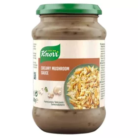 KNORR SZÓSZ TEJSZÍNES-GOMBÁS ÜVEGES 400G