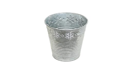 KASPÓ BÁDOG SZÜRKE HÓPIHÉS 140-B-22-45/S D13/9XH12CM 1DB