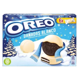 (KAR)OREO KARÁCSONYI KEKSZ FEHÉR BEVONATTAL 246G