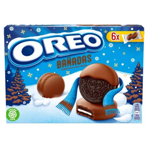(KAR)OREO KARÁCSONYI KEKSZ TEJBEVONATTAL 246G