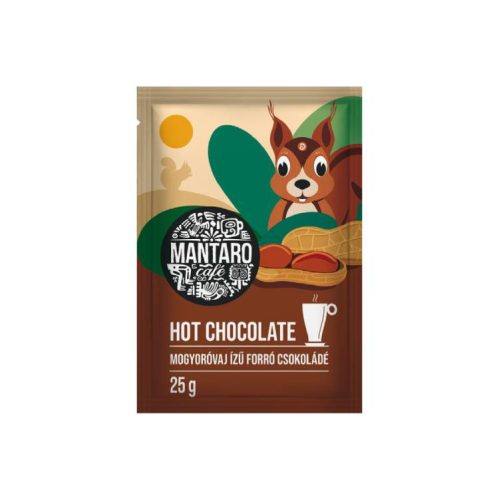 MANTARO FORRÓ CSOKOLÁDÉ MOGYORÓVAJ 25G