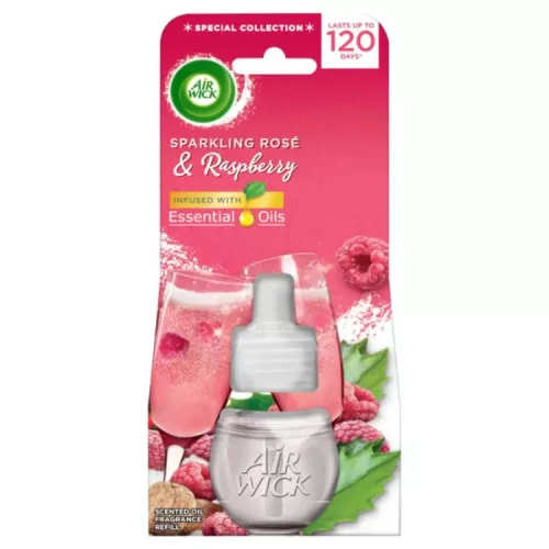 AIRWICK ELEKTROMOS LÉGFRISSÍTŐ UT.ROZÉ PEZSGŐ MÁLNA 19ML