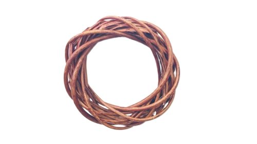 KOSZORÚALAP BARNA 15CM A-15/BR D15X3CM 1DB