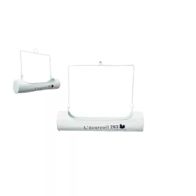 KASPÓ BÁDOG HENGER FEHÉR 232-B-17/FEHÉR 36X8,5CM 1DB
