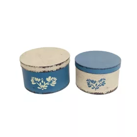   PAPÍRDOBOZ SZETT/2 AJÁNDÉK-VIRÁG BN 100-2121 D20XH12CM 1DB