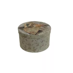   PAPÍRDOBOZ SZETT/3 AJÁNDÉK-VIRÁG 100-14/KICSI D15XH8CM 1DB
