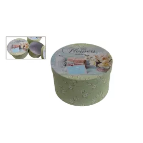   PAPÍRDOBOZ SZETT/3 AJÁNDÉK-VIRÁG 100-15/KICSI D15XH8CM 1DB