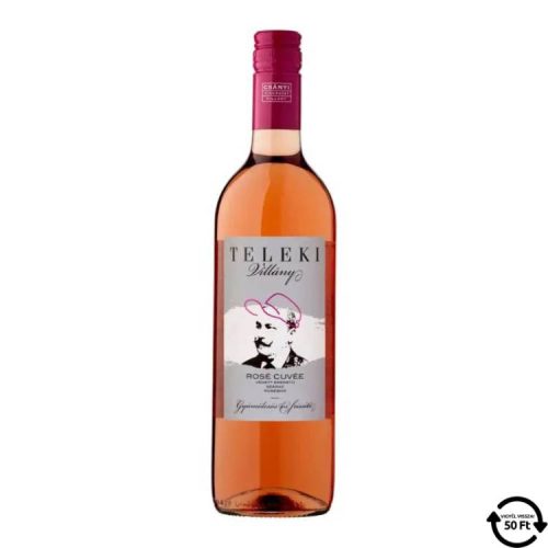 TELEKI VILLÁNYI BOR ROSE CUVEE 12,5% DRS 750ML