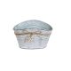 KASPÓ BÁDOG DOMBORÚ HÓPIHE FADEKORRAL 140-B-22-12 18X11XH9/11CM 1DB