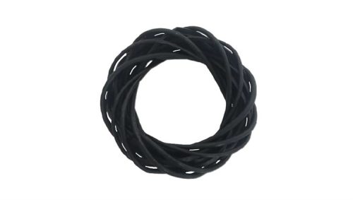KOSZORÚALAP 15CM FEKETE A-15/BLACK D15XH3CM 1DB