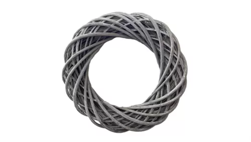 KOSZORÚALAP 25CM SZÜRKE A-25/GREY D25X5CM 1DB