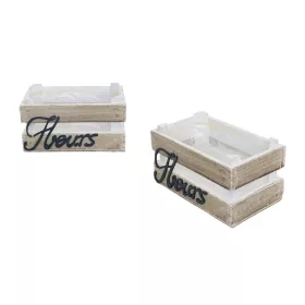   VIRÁGLÁDA MINI FLEURS FELIRATTAL 140-W-500/M 27X17,5XH11,5/12,5CM 1DB