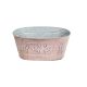 KASPÓ BÁDOG PINK OVÁL 140-B-22-09 23X13,5XH10,5CM 1DB