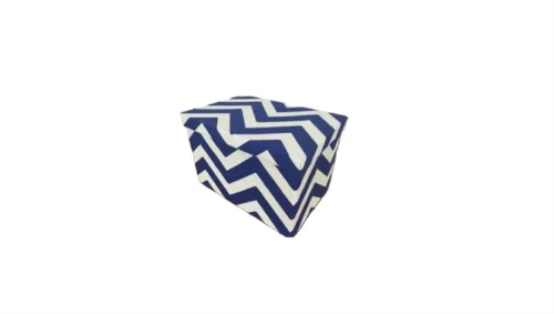 DOBOZ TEXTIL MOBIL CIKK CAKK KÉK 55-LM-170 34X23XH22CM 1DB