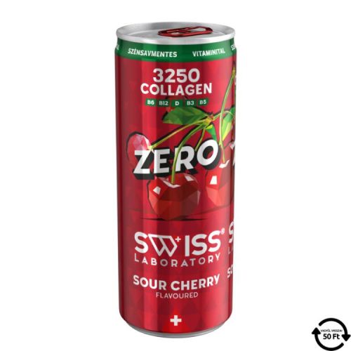 SWISS VITAMINITAL SOUR CHERRY ZERO SZÉNSAVMENTES DRS 250ML