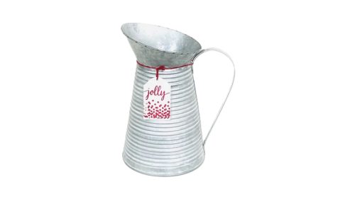 KANNA BÁDOG SZÜRKE PIROS LOGÓS 232-BK-51 15,5/17XH27CM 1DB