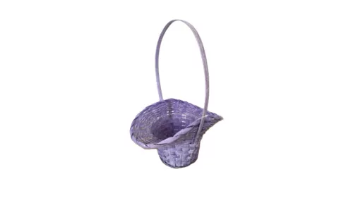 FLORENTIN BAMBUSZ ANTIKOLT LILA 66-54-A/V 22X17XH13/30CM 8/72 1DB