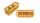 TÁROLÓ RATTAN 3 FAKKOS SÁRGA 38-11 32X13XH10CM 1DB