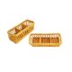 TÁROLÓ RATTAN 3 FAKKOS SÁRGA 38-11 32X13XH10CM 1DB
