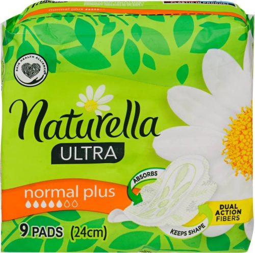 NATURELLA EGÉSZSÉGÜGYI BETÉT ULTRA NORMAL PLUS 9DB