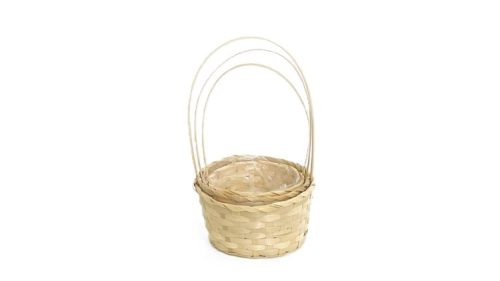 FLORENTIN BAMBUSZ ANTIKOLT NATÚR S/3 66-44-A/21X10/36CM 1DB
